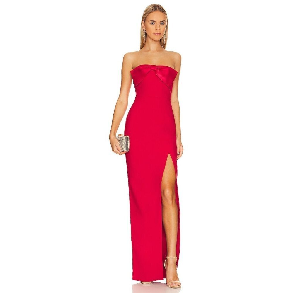 Likely Tricia Gown in Scarlet Red 12 New Womens Formal Long Maxi Dress